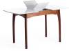 Стол Tetchair Caterina 15856 коричневый, белый, раскладной фото 6