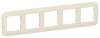 Рамка 5-постовая IEK Flite FI-M52-31-20-K86 сливочный