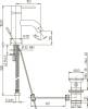 Смеситель для раковины Paini Cox 78CR211 фото 6