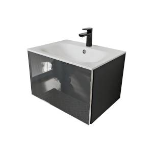 Тумба с раковиной Terminus Vega VEG10601701601OSL графит, 60x38
