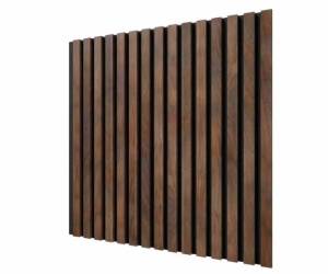 Акустическая панель Cosca Сканди ACU01.13.S25 дуб барон темный 60x60x1.9