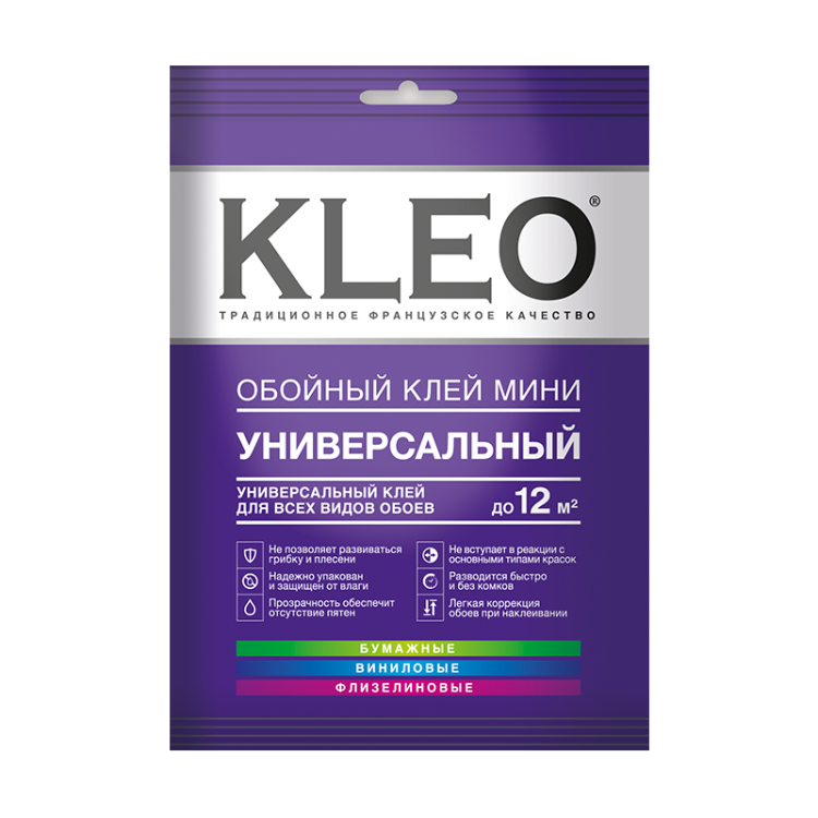 Универсальный клей для обоев Kleo Mini 12 60 г