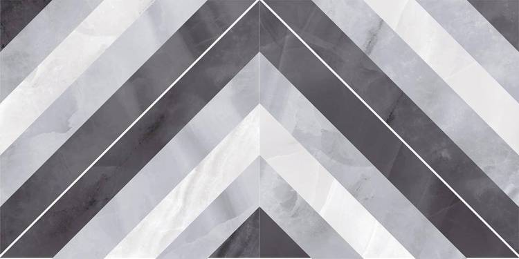 Керамическая плитка Laparet Prime 34025 Серый mix 25x50