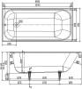 Чугунная ванна Wotte Start 160x75, с ручками фото 5