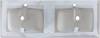 Раковина Aquanet Flat 120 254367 двойная, белый, 120x46.5 фото 4
