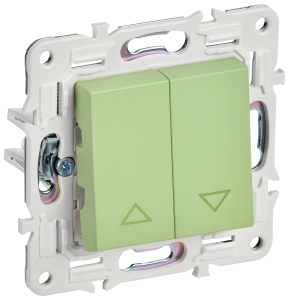 Выключатель жалюзи IEK Skandy SK-V15-0-10-K06 мятный