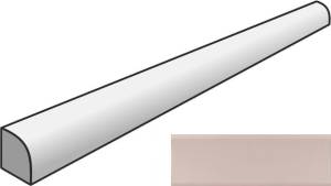 Бордюр Equipe Vibe 28883 Jolly Fair Pink Matt 1.2x20