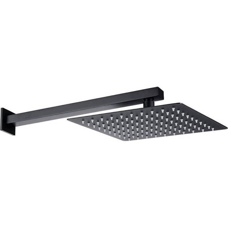 Верхний душ Allen Brau Infinity 5.21019-31 черный матовый