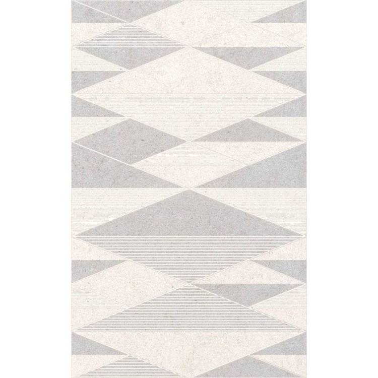 Декор Creto Lorenzo 04-01-1-09-03-06-2610-0 Серый 25x40