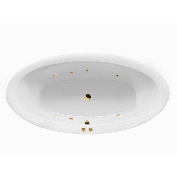 Акриловая ванна Excellent Lumina SOFT WAEX.LUM19.SOFT.GL 190x95 золото