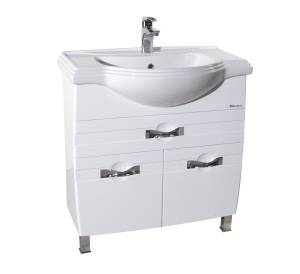 Тумба под раковину Bellezza Абрис 65 1 ящ. Белый