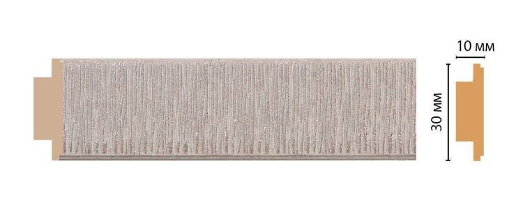 Молдинг DECOMASTER 110-19 240x3x1