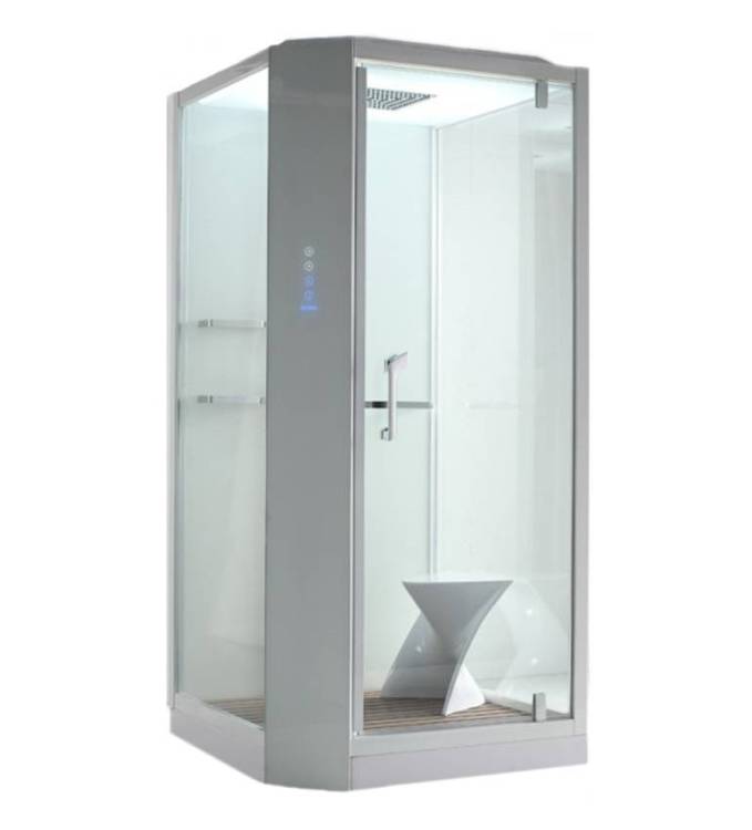 Душевая кабина Orans 89101RSLH белый, 100x100x220