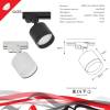 Трековый светильник Reluce 53007-9.3-001LD GX53 BK фото 2