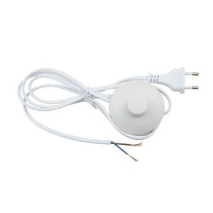 Шнур сетевой с вилкой и выключателем Uniel UCX-C20/02A-170 White