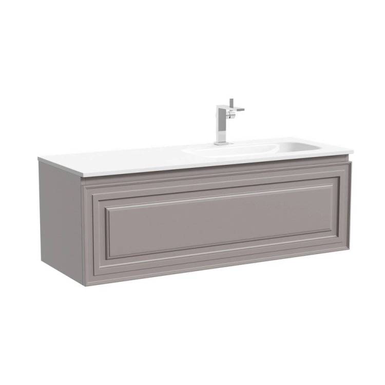 Тумба с раковиной Sancos Very правая, Doha Soft, 120x42.6