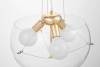 Подвесная люстра Lumina Deco Globo LDP 6018-400 PR+F.GD фото 3