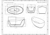Акриловая ванна Black&White SB225 белая, 173x86x78 фото 6