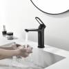 Смеситель для раковины Black&White GF-7109-MB черный матовый фото 3