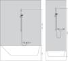 Душевой гарнитур Hansgrohe Croma Select E 26583400 хром, белый фото 3