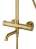 Душевая стойка Wonzon & Woghand WW-88739903-BG с термостатом, золото фото 3