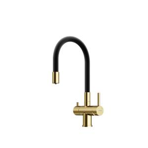 Смеситель для кухни Sancos Lucia SC4004BG брашированное золото