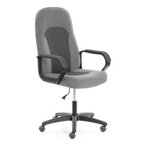 Кресло компьютерное Tetchair Parma (22) 25036 серый, велюр, ткань
