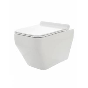 Унитаз подвесной AQUAme AQM2009 с крышкой-сиденьем микролифт