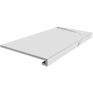 Ступень Kerama Marazzi Монте Тиберио SG849990R/GCF Клееная Белый Матовый 33x80