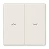 Клавиша двойная жалюзийная Jung LS 990 бежевая LS995P