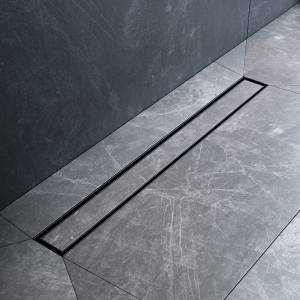 Душевой лоток Am.Pm MasterFlow W01SC-U11-070-04BM универсальный затвор Tile 70см, черный матовый