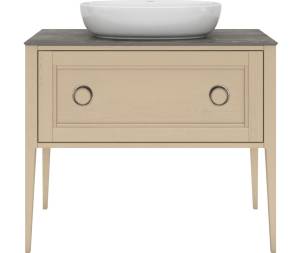 Тумба под раковину Kerama Marazzi Plaza Classic NEO PL.CN.100.1+1\CAP.M напольная 1+1 ящик 100, капучино матовый