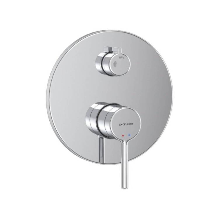 Смеситель для ванны Excellent Pi AREX.1245CR с внутренней частью