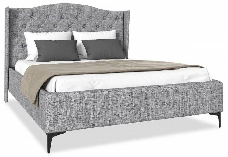 Кровать 1400х2000 НК-Мебель Tango 72306787 Серый 135x161x220.5