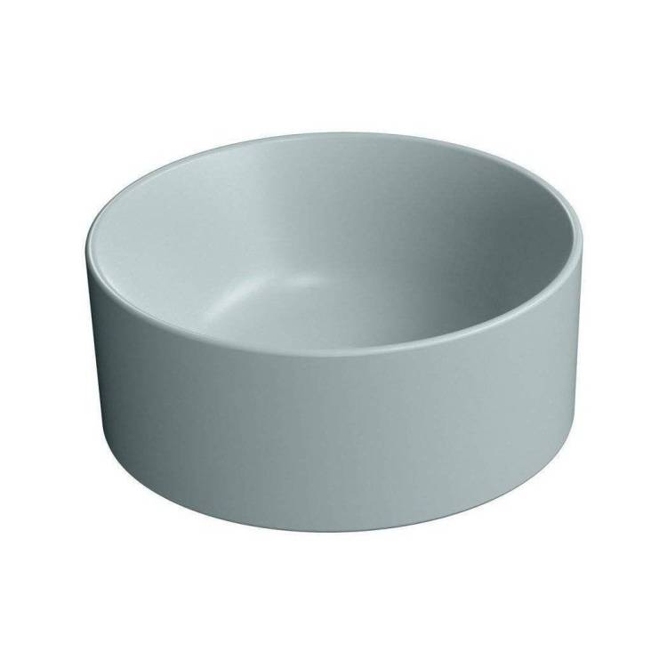 Раковина GSI Kube X 943515 32 см, голубая матовая