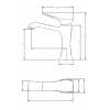 Смеситель для раковины Comforty FC066A-CCT 00-00004520 хром фото 9