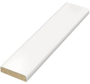 Притворная планка ЭМА White Matt МДФ 2000*30*8