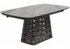 Стол Woodville Magnus 586297 итальянская керамика KL-80 серый мрамор/темно-серый 180(260)x100x76