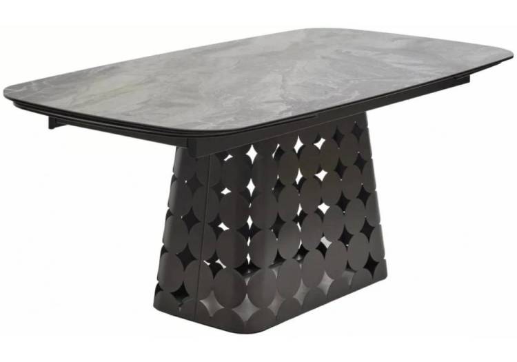 Стол Woodville Magnus 586297 итальянская керамика KL-80 серый мрамор/темно-серый 180(260)x100x76