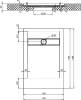 Поддон для душа Aquanet Delight NEW 008G 120x80 серый камень, с сифоном фото 9