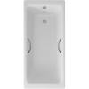 Чугунная ванна Delice Parallel DLR220503R 150x70, с ручками, без ножек