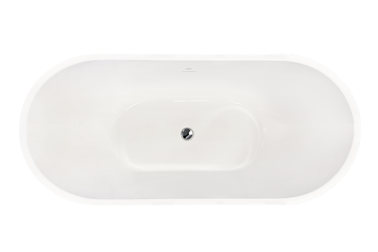 Акриловая ванна Royal Bath Wave RB610102CH белая, 180x80