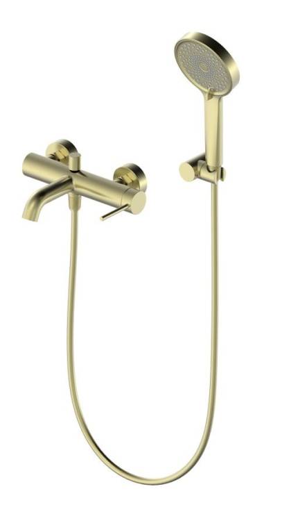 Смеситель для ванны с душем Oliveeka Y OL-639017-BG золото матовое