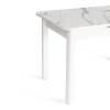 Стол Tetchair Aligery 20606 мрамор светлый/белый 75x75x130 фото 8