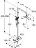 Душевая стойка Kludi Fizz dual shower system 6709605-00 фото 9