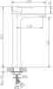 Смеситель для раковины Haiba HB11807 фото 3