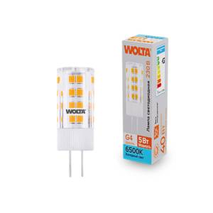 Светодиодная лампа Wolta WSTD-JC-220V5W6KG4-C