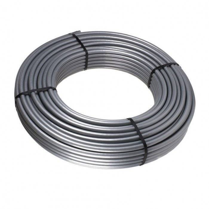 Труба из сшитого полиэтилена Stout PE-Xc/Al/PE-Xc с алюминиевым барьерным слоем 20x2,9 мм 100м