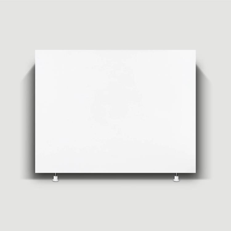 Экран под ванну Alavann Rita Black/Slot ALV0767001 белый, 74x9.5