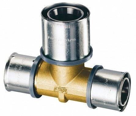 Пресс-тройник FAR 16*2 х 20*2 x 16*2 лат.